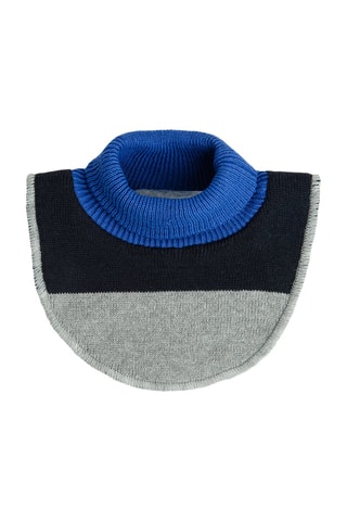 Col plastron - Bleu marine