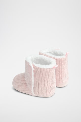 Chaussons fourrés - Rose