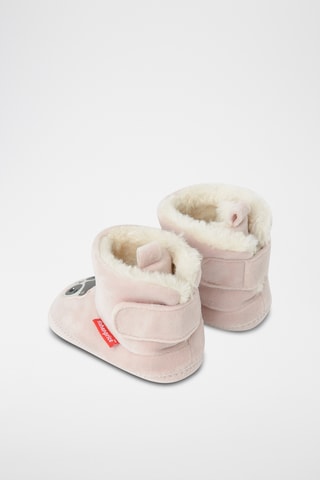 Chaussons fourrés - Rose