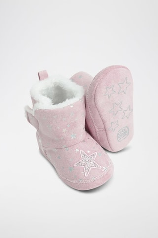 Chaussons fourrés - Rose