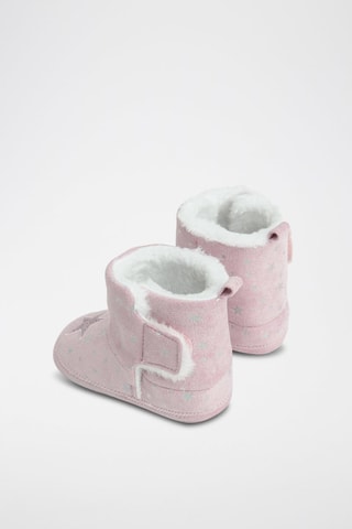 Chaussons fourrés - Rose