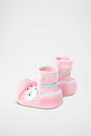 Chaussons-chaussettes - Rose