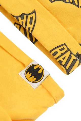 Bonnet et snood  Batman La Ligue des Justiciers DC Comics - Jaune