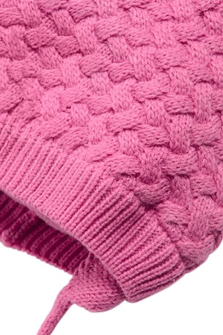 Bonnet aviateur Rose