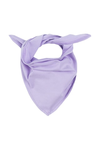 Bonnet et bandana Mauve