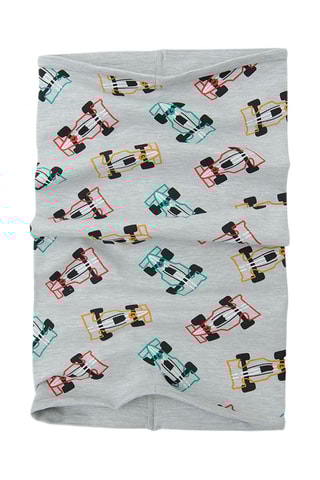 Bonnet et snood - Gris clair chiné