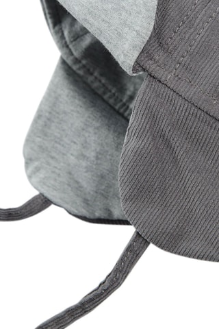 Bonnet à oreilles en veloursGris