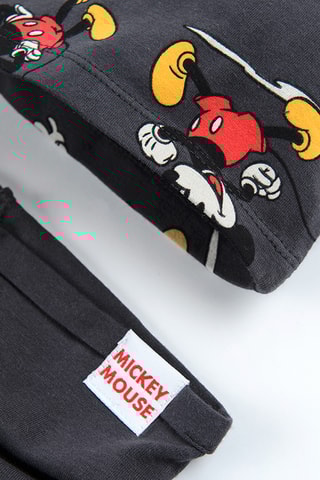 Bonnet et snood Mickey Disney - Noir