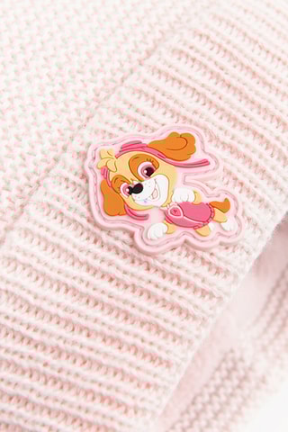 Bonnet à pompons Stella Pat’Patrouille - Rose