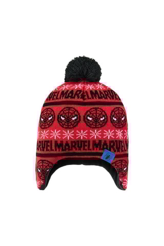 Bonnet à pompon Spider-Man Avengers Marvel - Rouge