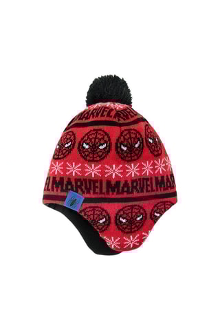Bonnet à pompon Spider-Man Avengers Marvel - Rouge