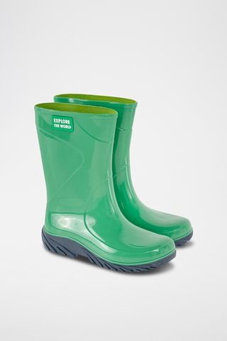 Bottes de pluie - Vert et bleu marine
