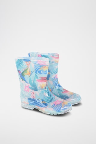 Bottes de pluie - Ciel et rose