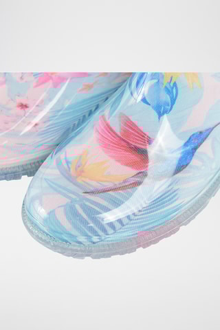 Bottes de pluie - Ciel et rose