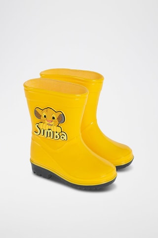 Bottes de pluie Simba Le Roi Lion Disney - Jaune