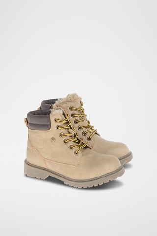 Boots fourrés Beige
