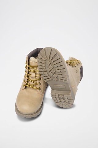 Boots fourrés Beige