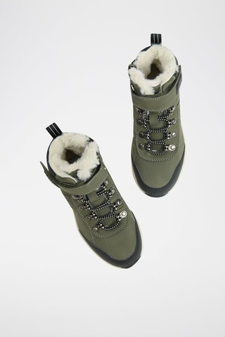 Boots fourrés - Kaki