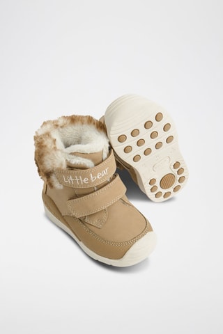 Boots fourrés - Marron clair