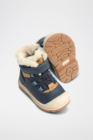 Boots fourrés - Bleu marine