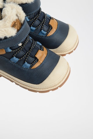 Boots fourrés - Bleu marine