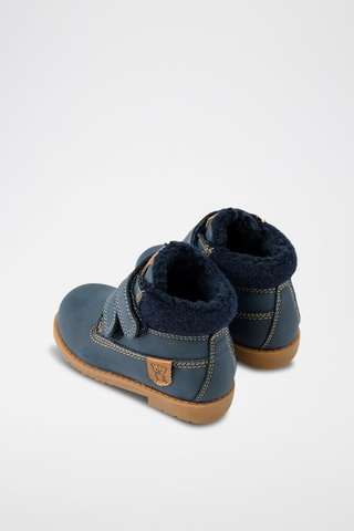 Boots fourrés - Bleu marine