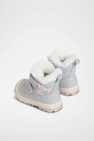 Bottines fourrées - Gris clair
