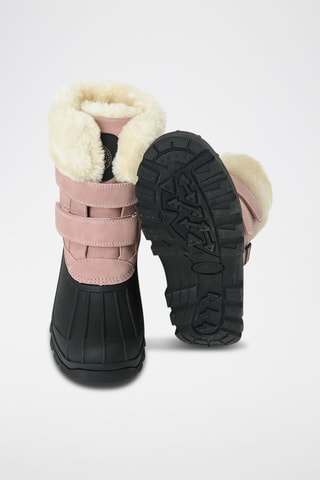 Bottines fourrées - Rose