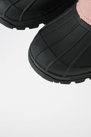 Bottines fourrées - Rose