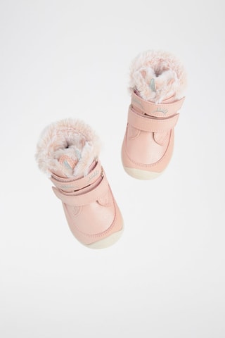 Bottines fourrées - Rose