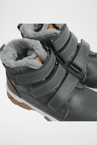 Bottines fourrées - Gris foncé