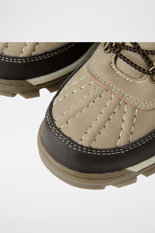 Bottines fourrées - Marron clair