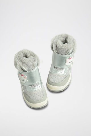 Bottines fourrées Marie Les Aristochats Disney- Gris clair