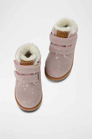 Bottines fourrées - Rose