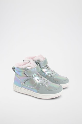 Baskets montantes fourrées - Gris