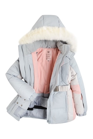 Veste de ski à capuche Gris