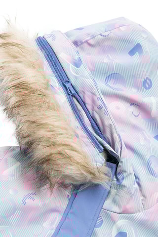 Veste de ski Bleu cobalt et fuchsia