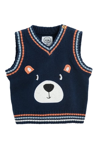 Gilet sans manches - Bleu marine