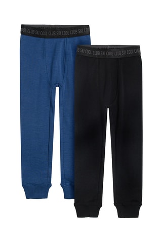 2 joggings Bleu foncé et noir