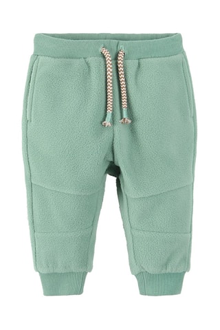 Jogging toucher doux Turquoise