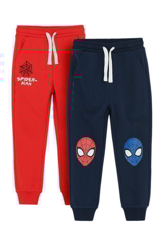 2 joggings Spider-Man Avengers Marvel - Bleu marine et rouge