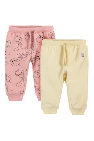 2 joggings Titi Titi et Grosminet Looney Tunes - Multicolore
