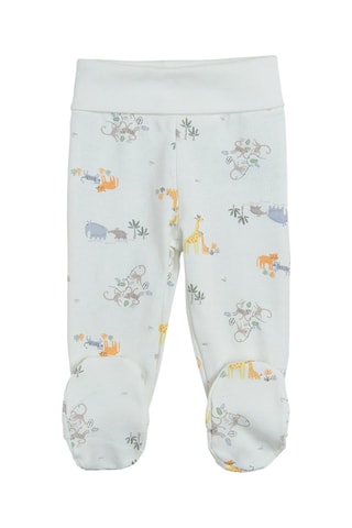 2 pantalons - Vert et blanc