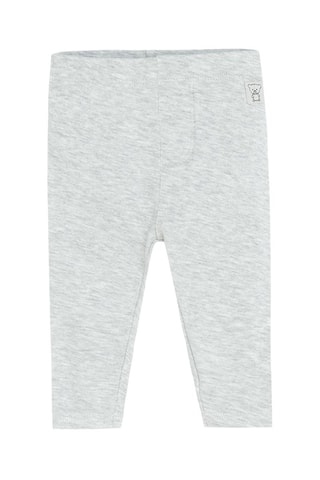 2 pantalons - Gris chiné et moutarde