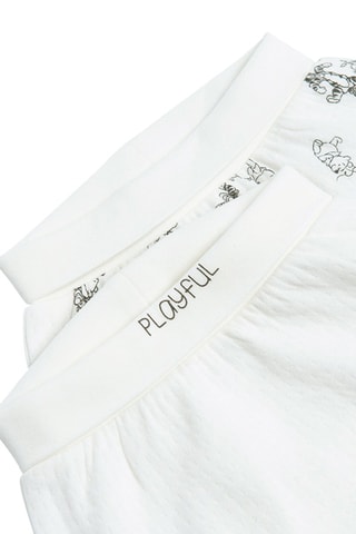 2 joggings Tigrou et Winnie Winnie l’Ourson Disney - Blanc
