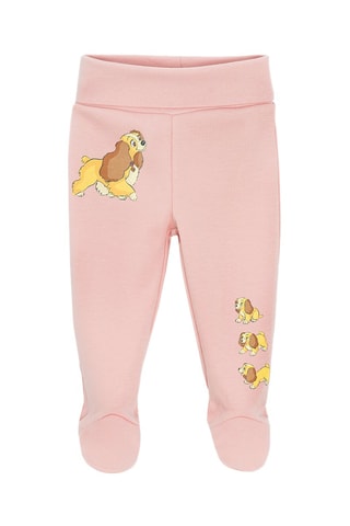 2 pantalons La Belle et le Clochard Disney - Multicolore