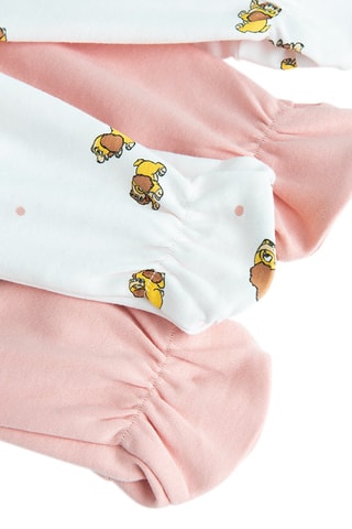 2 pantalons La Belle et le Clochard Disney - Multicolore