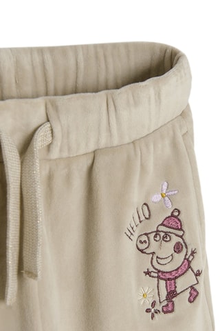 Pantalon en velours Peppa Pig - Beige