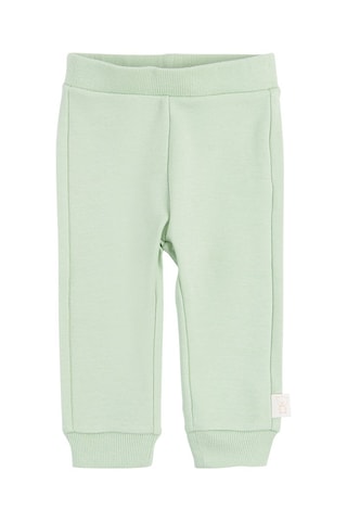3 joggings en coton biologique - Rose, saumon et vert d’eau