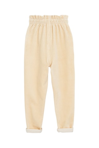 Pantalon en velours - Beige